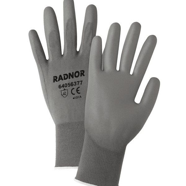 Radnor 13 Gauge Nitrile Dipped Gloves Large