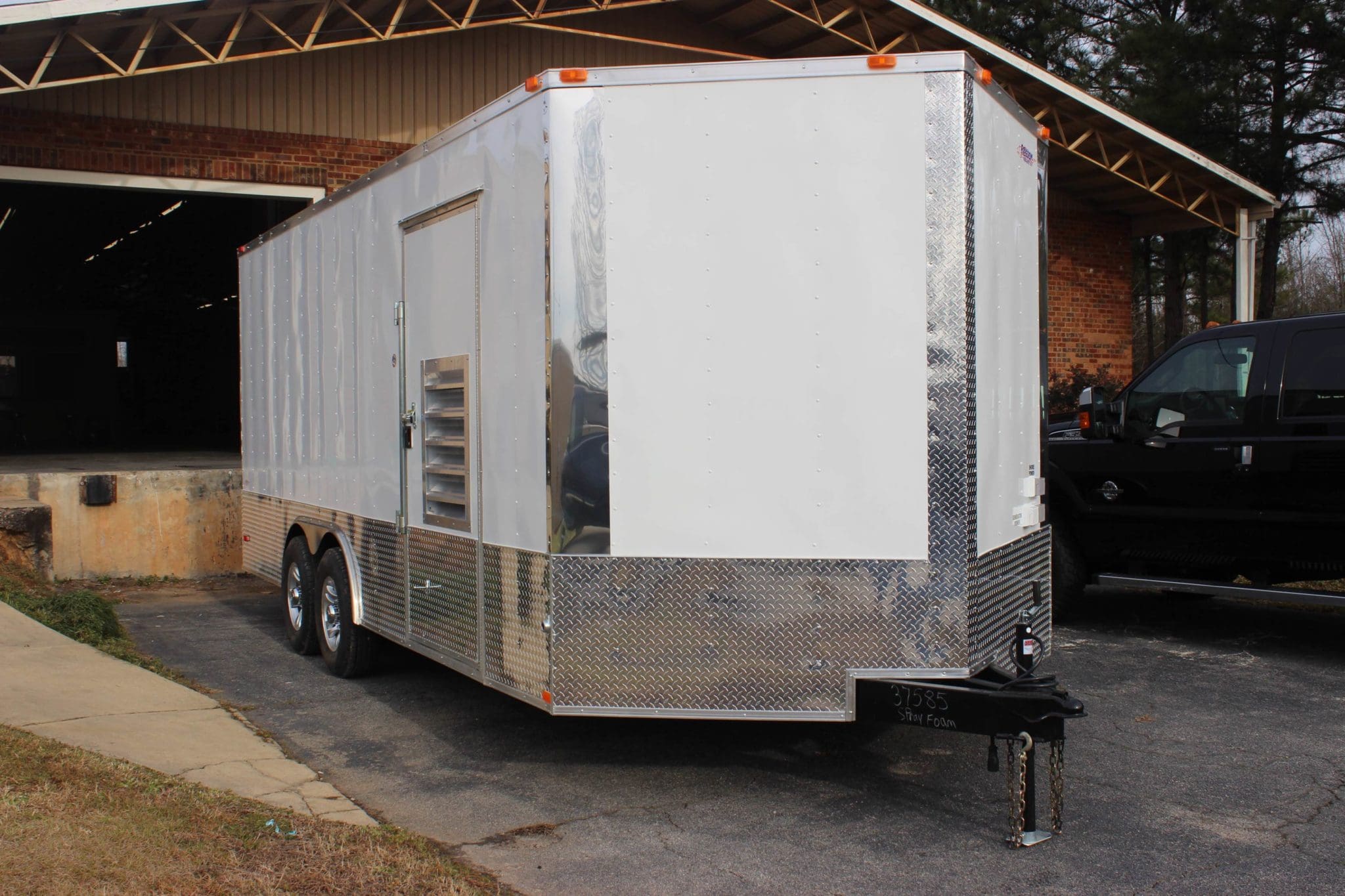 foam spray rig insulation trailer equipment graco propak setup pro