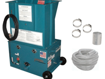 Krendl 425 fiber insulation machine complete package with hose and fiber blow in insulation machine parts