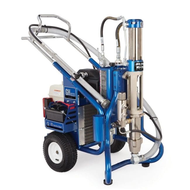 Graco 16U287 GH 833 Gas Hydraulic Airless Sprayer Bare W/ Electric