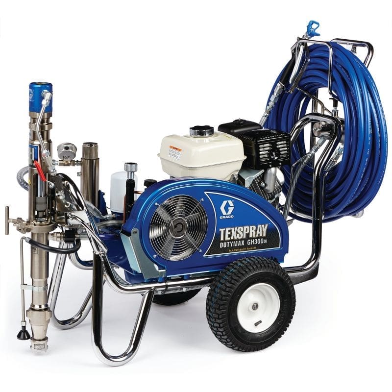 Graco DutyMax GH 300 ProContractor Sprayer 24W968 hydraulic airless sprayer for fluid applied air barriers waterproofing and elastomeric coatings