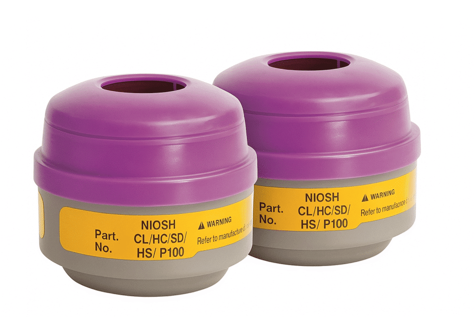 North by Honeywell P100 Cartridge Filter Combo