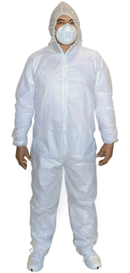 SafetySuit Protective Coverall Suit XL Front View