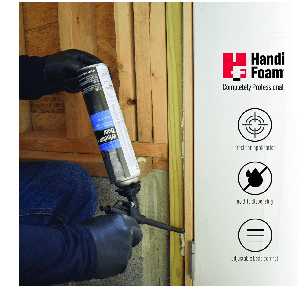 handi-foam fomo gun for can foam ht770 f61077 - features & in action Handi-Foam Can Foam Dispensing Unit HT770 F61077 - in action and features