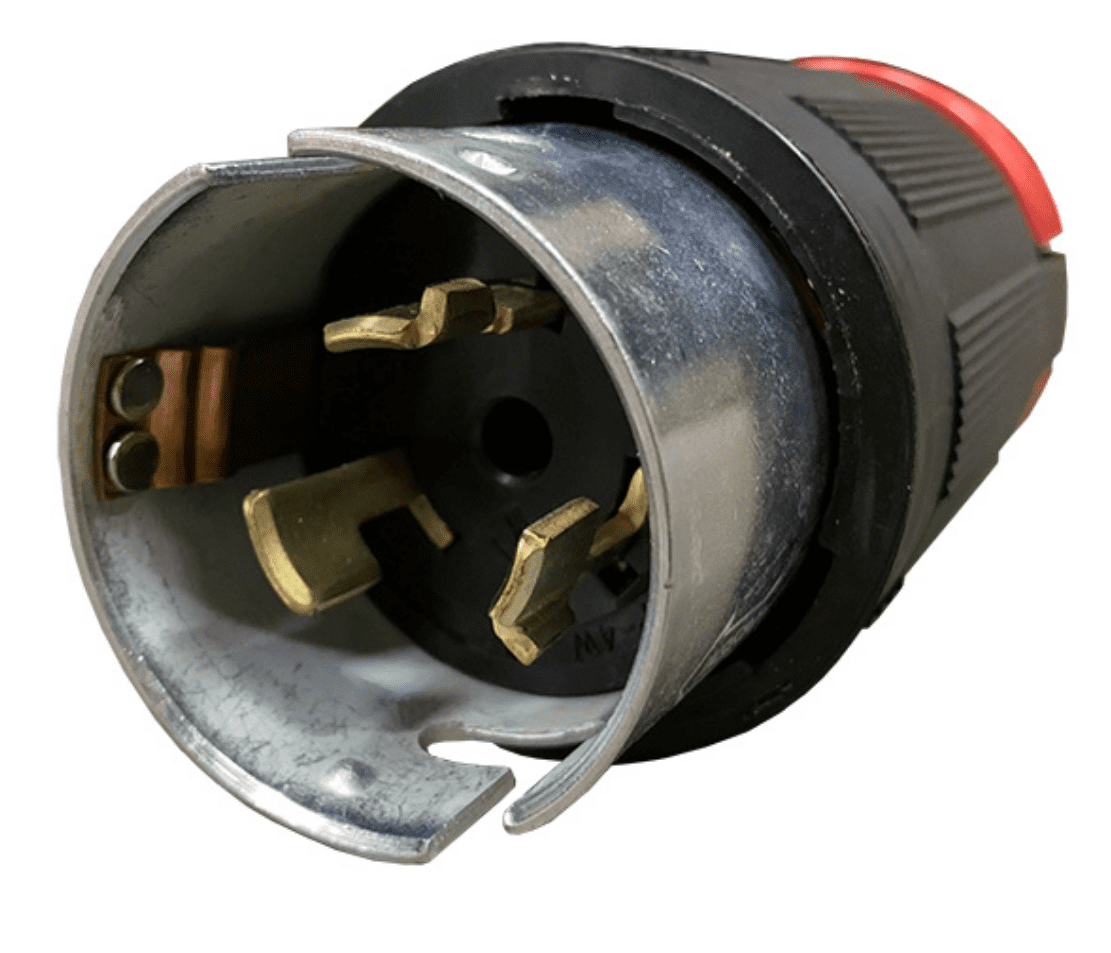 64493-000 50 amp twist lock plug for winco generators Winco 64493-000 50A CS6365 twist-lock plug for generator transfer switch/inlet box cords