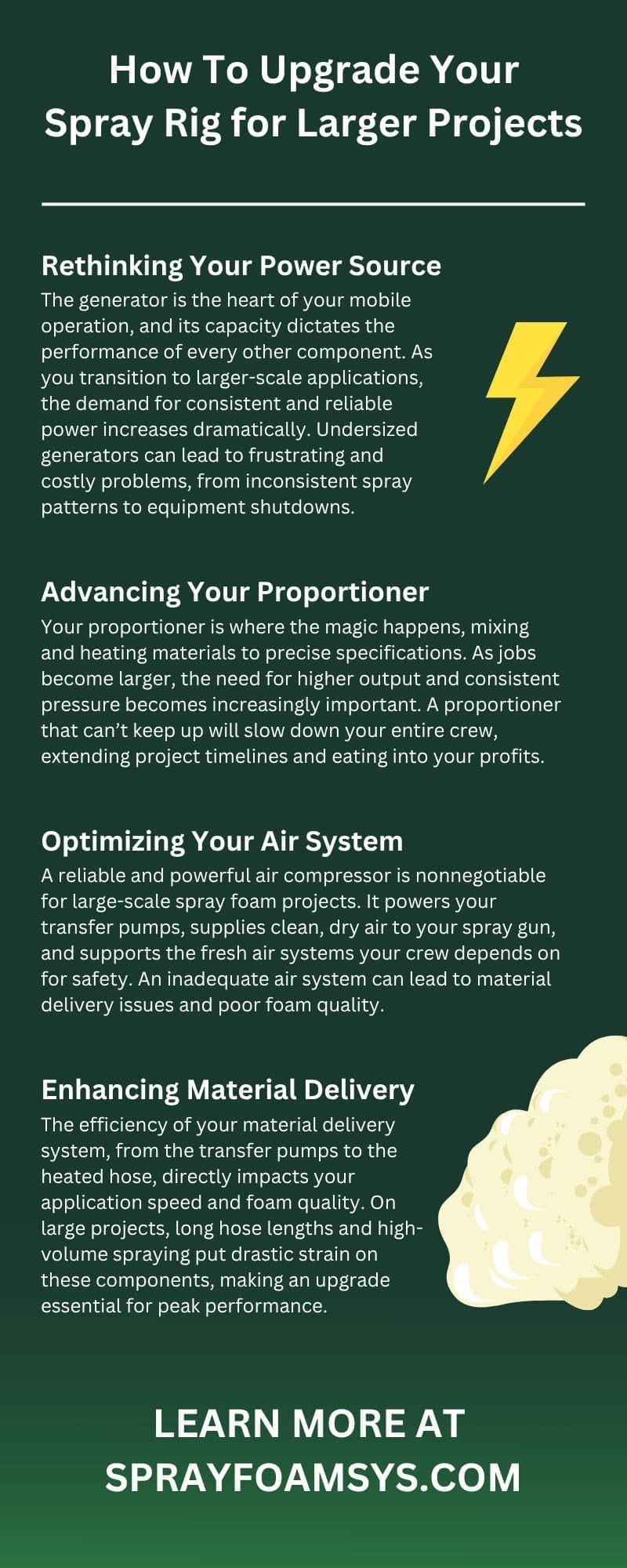 How To Upgrade Your Spray Rig for Larger Projects