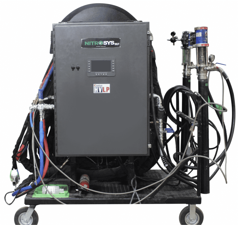 propak portable nitrosys hvlp cart