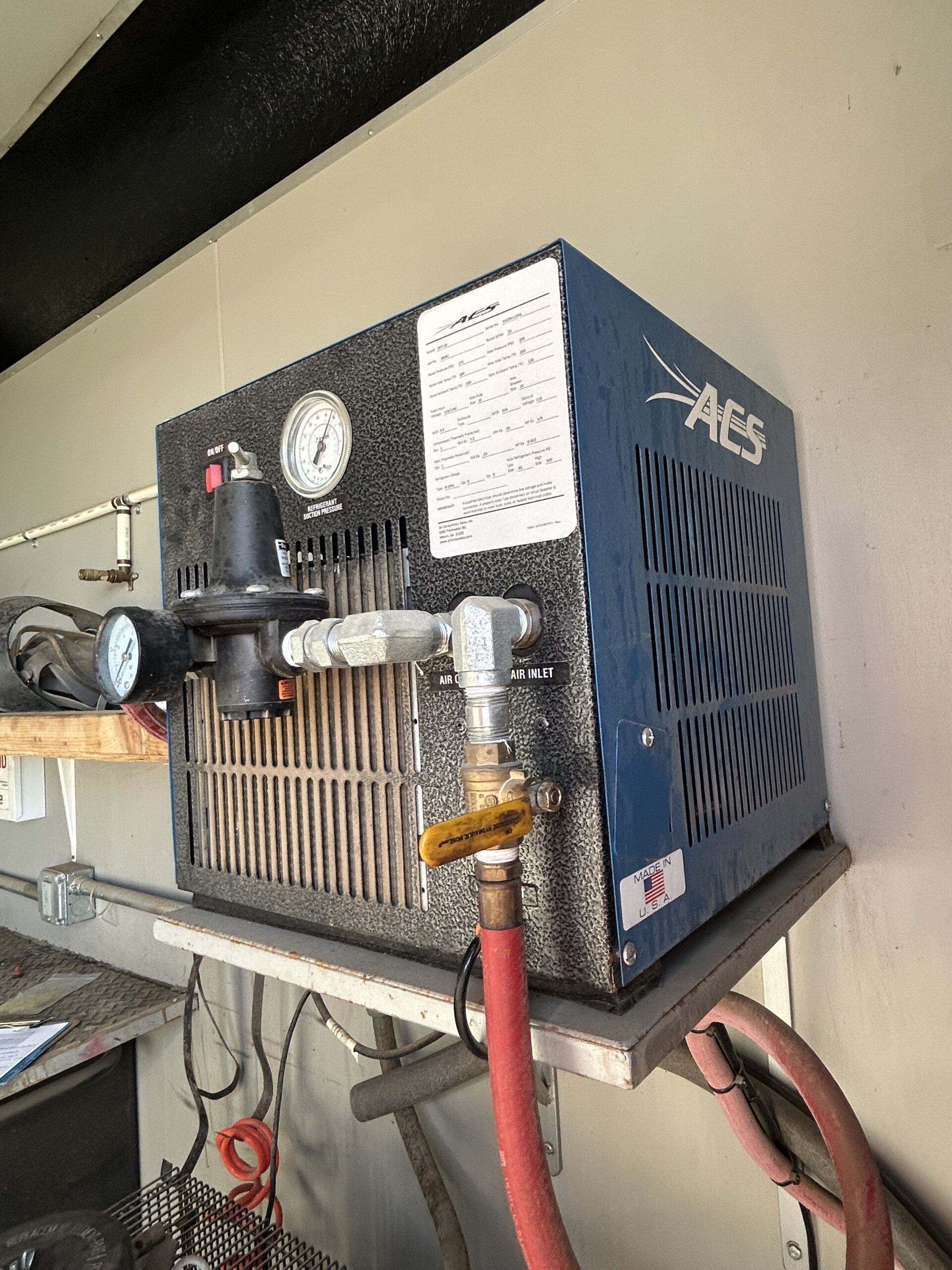 Used 2016 PMC PH-25 Box Truck Spray Foam Rig, 60' Heated Hose, (2) T1 Transfer Pumps, 5HP Compressor 37.5KW Diesel Generator, 20 CFM Air Dryer - Image 8